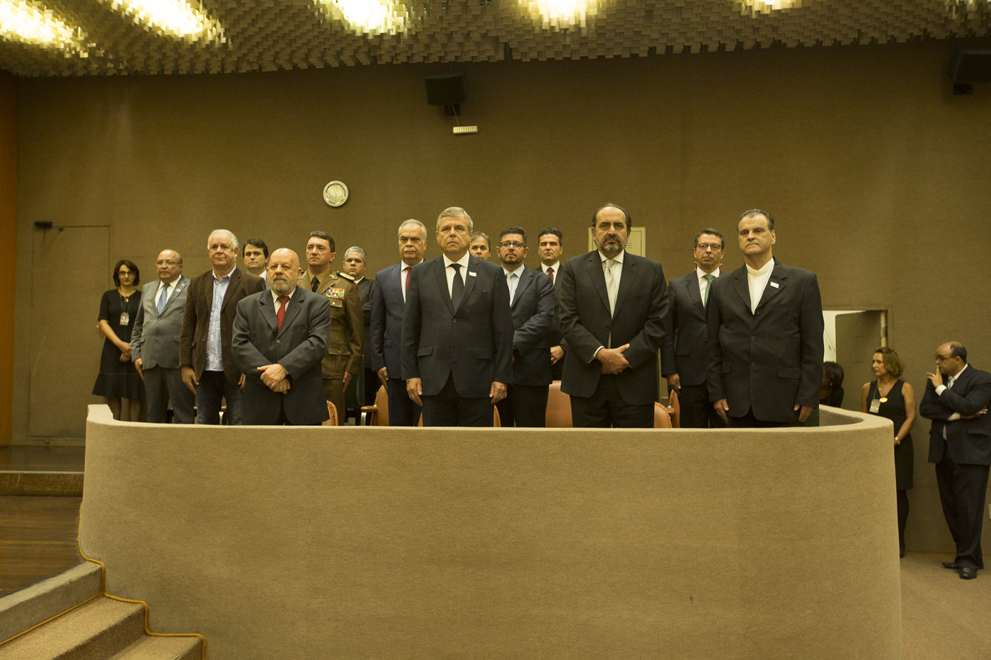 O chefe de gabinete da Presidência participou da cerimônia (Foto: TRE-MG)